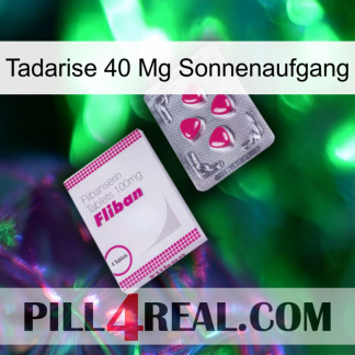 Tadarise 40 Mg Sunrise 32